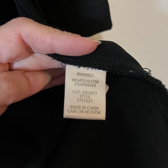 Max Studio Women's Black Open Front Pockets Lightweight Cardigan Jacket SZ XL - Picture 4 of 7